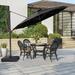 VredHom Outdoor Cantilever-Offset Patio Umbrella