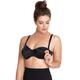 Anita Women's 5068 Seamless Underwired Nursing Bra, Black, 34F