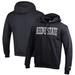 Men's Champion Black Keene State Owls Eco Powerblend Pullover Hoodie