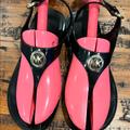 Michael Kors Shoes | Michael Kors Michael Kors Jelly Sandals For Women | Color: Black | Size: 6