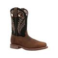 Georgia Boot Carbo-Tec Elite Waterproof 11 inch Work Boot w/Steel Toe - Men's Black/Brown 9.5 Wide GB00528-095W