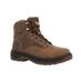 Georgia Boot Over Time Waterproof 6 inch Work Boot w/Alloy Toe - Men's Wide Brown 12 GB00522-120W