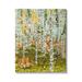 Stupell Industries Wild Fox Scoutingbirch land Modern Abstract Collage Oversized Stretched Canvas Wall Art By Mckenna Ihde in White | Wayfair