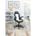 Inbox Zero Ikal Executive Chair Upholstered in Black | 45 H x 28 W x 30 D in | Wayfair DE989C3E9948404299AE7808B4A6D076