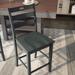 Red Barrel Studio® Set Of 2 Counter Height Bar Chair Stool Wood in Gray | 41.25 H x 18 W x 21 D in | Wayfair 172991E9B9544C32BC56DC8502B5B173