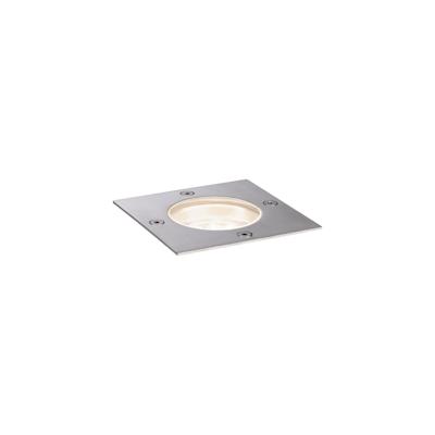 Paulmann Plug & Shine LED Bodeneinbauleuchte Floor Einzelspot IP67 3000K 3,6W Edelstahl 94227