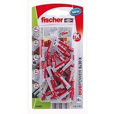 534993 Universaldübel Duopower 6x30 k, 28 Stk - Fischer Image