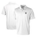 Men's Cutter & Buck White Detroit Tigers Prospect Textured Stretch Big Tall Polo