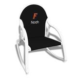 Children's Black Florida Gators Alternate Logo Personalized Rocking Chair