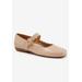Women's Sugar Mary Jane Flat by Trotters in Nude (Size 9 M)
