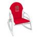 Children's Red Maryland Terrapins Personalized Rocking Chair