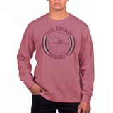 Men's Uscape Apparel Maroon Texas Southern Tigers Pigment Dyed Fleece Crew Neck Sweatshirt