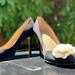 Kate Spade Shoes | Kate Spade Kellis Black Satin Heel Size 7.5 | Color: Black/White | Size: 7.5