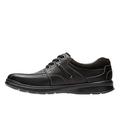 Clarks Cotrell Walk Mens Wide Fit Casual Shoes 11 Black Oily