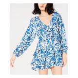 Free People Dresses | Free People Rebecca Ruffle Dress | Color: Blue/White | Size: M