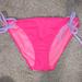 Victoria's Secret Swim | Final Drop Nwot Victoria Secret Neon Pink Swim String Bikini Bottoms | Color: Pink/Purple | Size: M