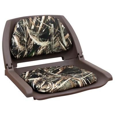 Wise Camo Padded Plastic Fold Down Boat Seat Realt...