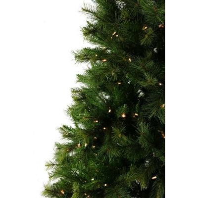 6.5-Ft. Pennsylvania Pine Artificial Christmas Tree with Clear LED String Lighting - Christmas Time CT-PA065-LED