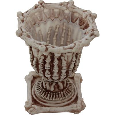9.5-In. Skeleton Vase Halloween Decoration for Ind...