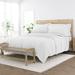 IEnjoy Home Luxury Rayon From Bamboo Linen Blend 4 Piece Sheet Set Rayon from Bamboo/Rayon in White | California King | Wayfair