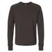 J America JA8707 Ripple Crewneck Sweatshirt in Black size Medium | Cotton/Polyester Blend 8707, 8707JA