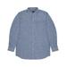 Berne SH28 Men's Foreman Flex180 Chambray Button-Down Woven Shirt in Blue size Small