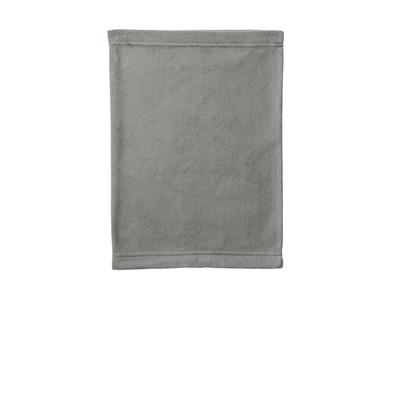 Port Authority C223 Microfleece Gaiter in Pearl Grey size OSFA | Polyester