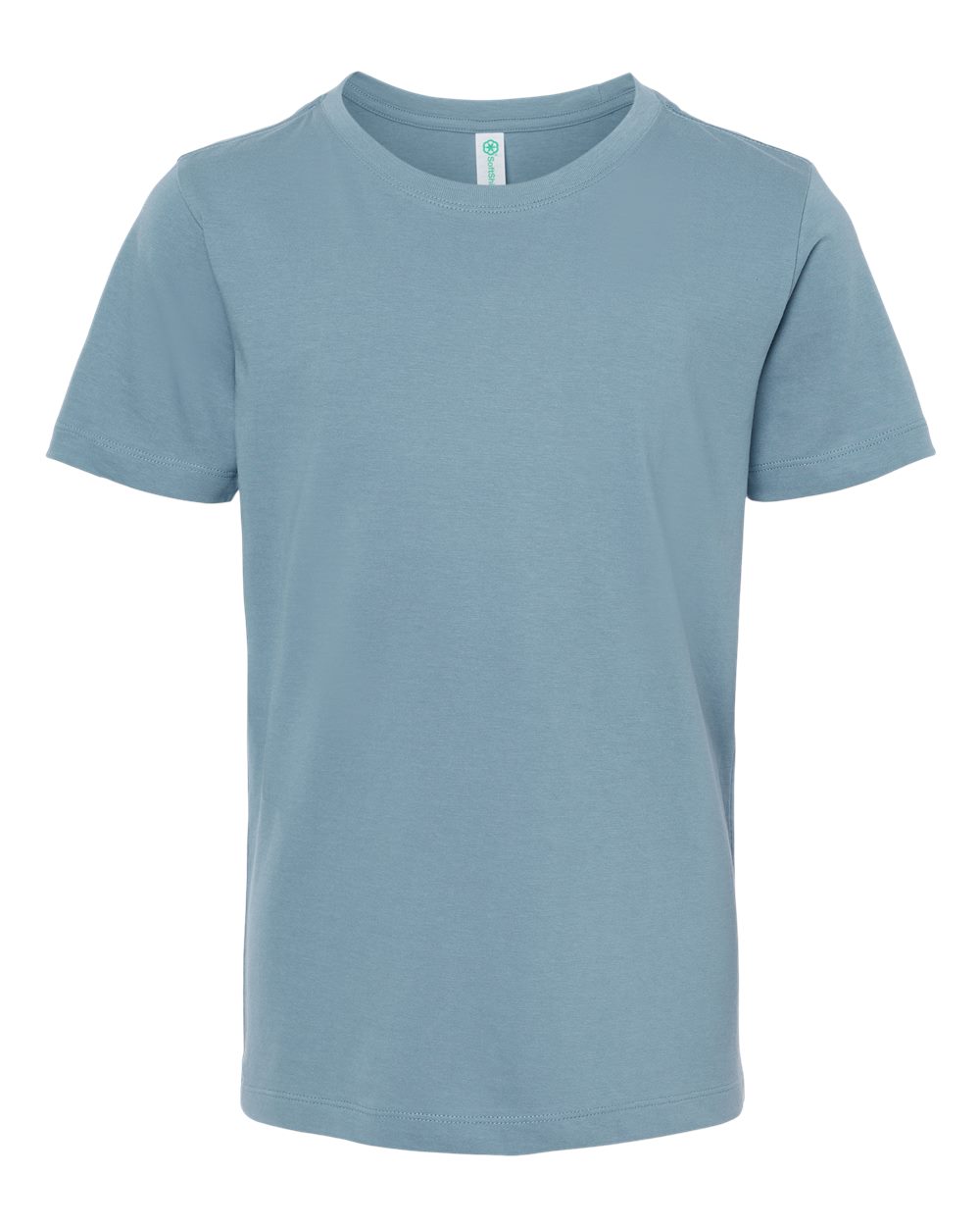 SoftShirts 402 Youth Organic T-Shirt in Slate size Large | Cotton