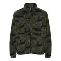 Burnside 3062 Men's Full-Zip Polar Fleece Jacket in Green size Large | Polyester