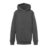 J America JA8880 Youth Triblend Fleece Hooded Sweatshirt in Black size Small | Cotton/Polyester/Rayon 8880