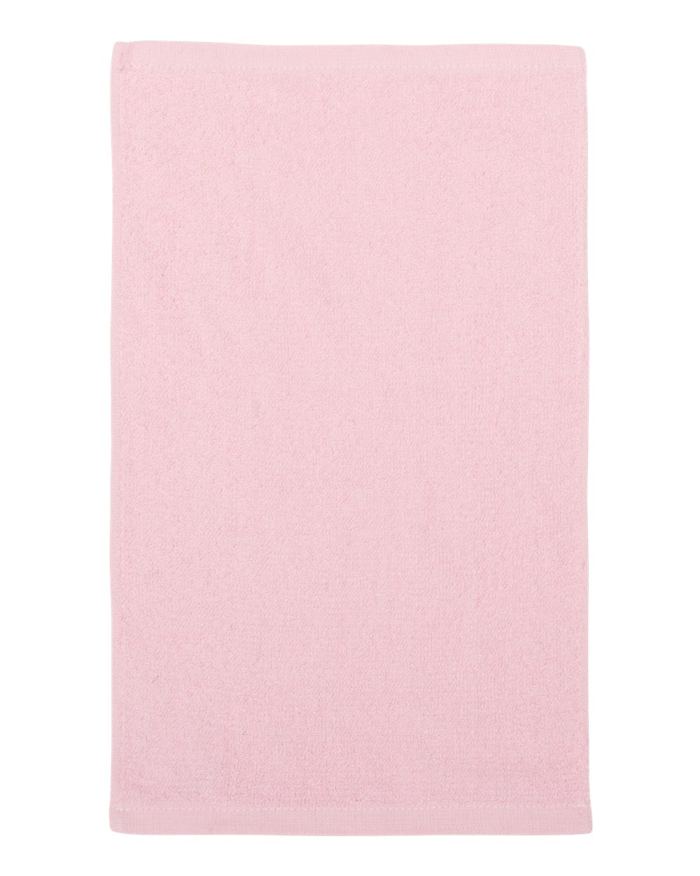 Q-Tees Q00T18 Budget Rally Towel in Light Pink | Cotton Terry Velour T18