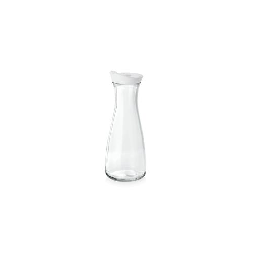 WAS Germany – Karaffe mit Deckel Set 12-teilig, 1,0 ltr., weiß, Ø 6,7 cm, Glas (1781100)