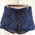 Nike Shorts | Nike Agc Sport Shorts Blue Hawaiian Print Xs-Sz 2 | Color: Blue | Size: 2