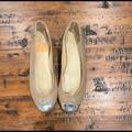 Coach Shoes | Coach Chelsea Ballet Flats | Color: Silver/Tan | Size: 6.5