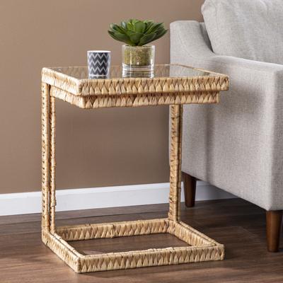 Ismaya Water Hyacinth C Tables 2Pc Set by SEI Furniture in Natural