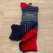 Polo By Ralph Lauren Underwear & Socks | 2 Polo Socks | Color: Blue/Red | Size: Sock Size: 10-13 Shoe Size: 6-12 1/2