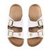 Women's FOCO San Francisco Giants Double-Buckle Sandals