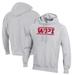 Men's Champion Gray Worcester Polytechnic Institute Engineers Reverse Weave Pullover Hoodie