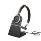 Jabra Evolve 65 SE Schnurloses Mono-Headset - Bluetooth-Headset mit Mikrofon mit Geräuschunterdrückung, langlebigem Akku und Ladestation - MS Teams zertifiziert - Schwarz