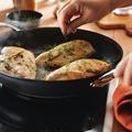 Anolon X Hybrid Cookware Nonstick Frying Pan w/ Helper Handle, 12-Inch Non Stick in Black/Gray | 2.5 H x 21.75 D in | Wayfair 14384