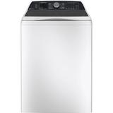 GE Profile™ 5.3 Cu. Ft. High Efficiency Smart Top Load Washer, Stainless Steel in White | 43.88 H x 27.88 W x 28.19 D in | Wayfair PTW705BSTWS