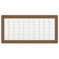 Imperial Brown Heavy Gauge Floor Grill Stainless Steel in Gray | 0.9 H in | Wayfair RG1219