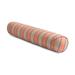 Loom Decor Cove Sunbrella® Bolster Pillow Sunbrella®/Down/Feather in Orange/Gray | 9 H x 48 W x 9 D in | Wayfair