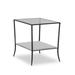 Maitland-Smith Elan Occasional Table Glass in Black | 24.5 H x 26 W x 20 D in | Wayfair 8344-36