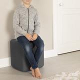 South Shore Sweedi Novelty Ottoman Plastic in Gray | 16 H x 16 W x 16 D in | Wayfair 14265