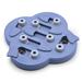 Nina Ottosson by Outward Hound Dog Hide N' Slide Interactive Treat Puzzle Dog Toy (affordable option) in Blue | 2 H x 11.6 W x 11.6 D in | Wayfair