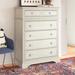 Viv + Rae™ Brittain 6 Drawer Chest Wood/Solid Wood in White | 51 H x 38 W x 18 D in | Wayfair 7AD4DCB5853A498DB740EDB092DF55F1