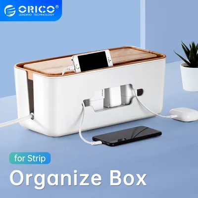 ORICO-Boîte d'organisation pour la gestion des multiprises protection contre la poussière filtre