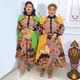 Robe de Soirée Africaine en Mousseline de Soie pour Femme Tenue Dashiki Ankara Boubou Dubaï