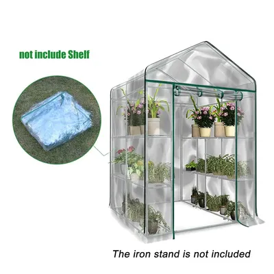 Couverture transparente pour plantes sans cadre serre maison de fleurs abri isolant auvent de